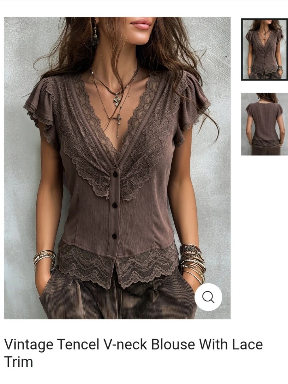 Vintage Style Blouse
